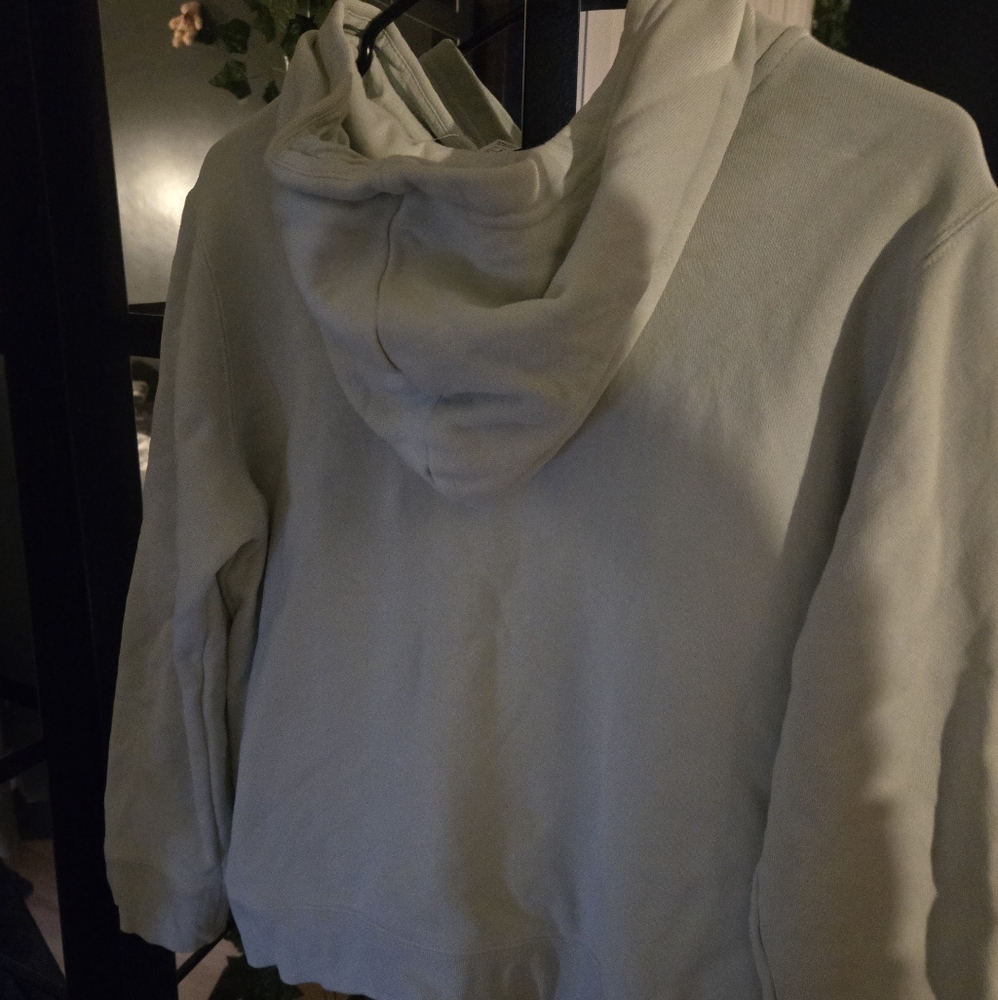 Adidas Womens Soft Blue Green Hoodie Size M Used - Picture 3 of 6